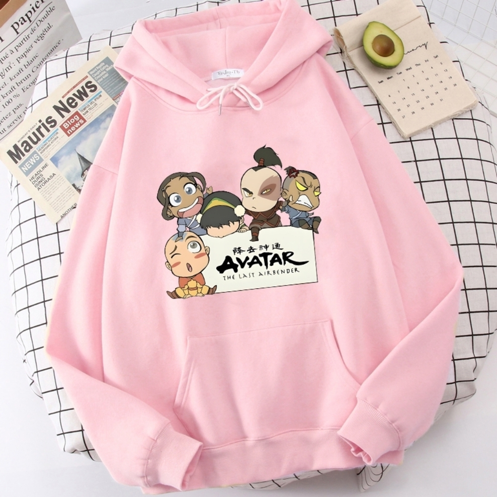 ❤️Pink Avatar Last Air Bender Hoodie☆
